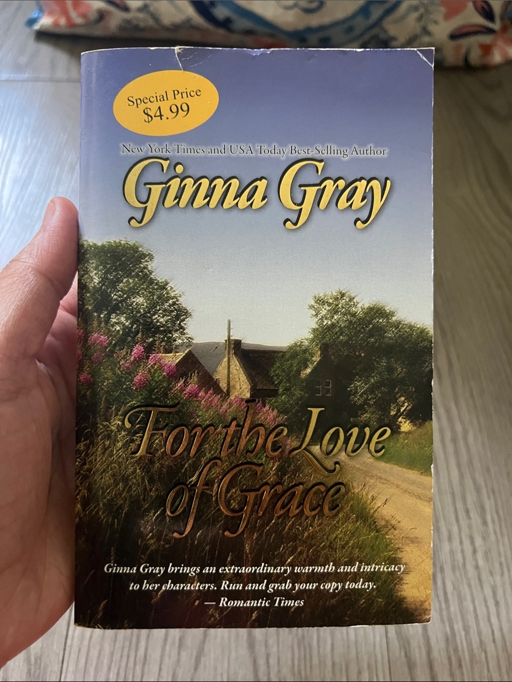 Ginna Gray "For the Love of Grace" Paperback — Lavender, Green, Brown